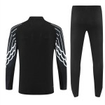 Paris Saint-Germain Training Sweatshirts Viertelreißverschluss 2025-26 Schwarze